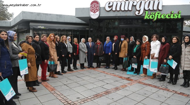 BAŞKAN BÜYÜKKILIÇ KADIN MUHTAR VE MECLİS ÜYELERİYLE BİR ARAYA GELDİ