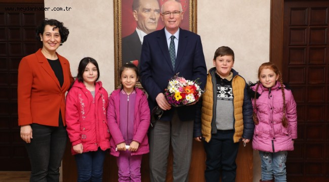 Başkan Kurt'un en özel konukları ​​​​​​​