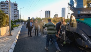 Başkan Özyiğit "Yıl sonuna kadar 25 bin ton asfalt serimi yapacağız"