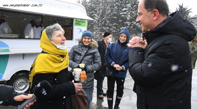 BEYLİKDÜZÜ'NDE KARLA ETKİN MÜCADELE