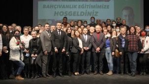 ÇANKAYALI BAHÇIVANLAR SERTİFİKALARINI ALDILAR 