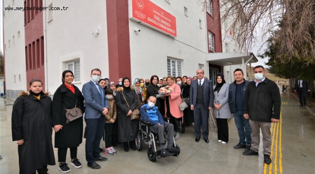 HOLLANDA'DAN ENGELLİ BAKIM MERKEZİMİZE MALZEME DESTEĞİ