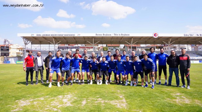 Karaca'dan Fethiyespor'a 'moral' ziyareti