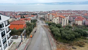 Karamürsel 101. Caddede aydınlatma tamam