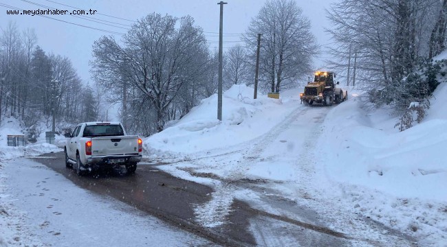 Karla mücadele aralıksız şekilde sürdürülüyor