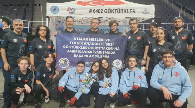 Kartallı Göktürkler Takımı ABD'den Ödülle Döndü