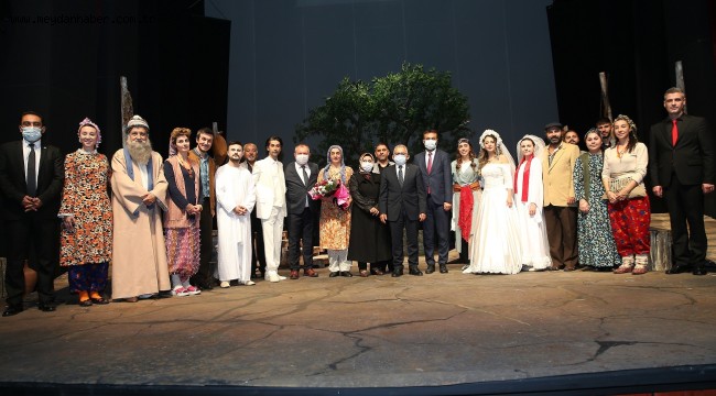 KÜLTÜR SANATA 27.5 MİLYON TL YATIRIM YAPAN BAŞKAN BÜYÜKKILIÇ TİYATROYU DA SEVDİRDİ