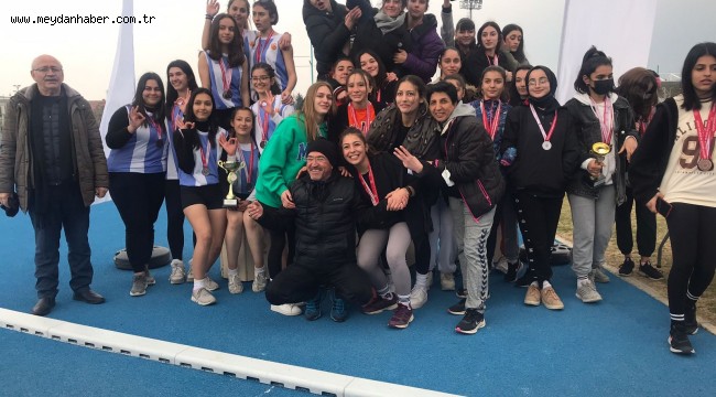 Manisa'da Okul Sporları Atletizm İl Birinciliği yarışmaları yapıldı