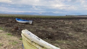 Marmara Gölü kuruyor