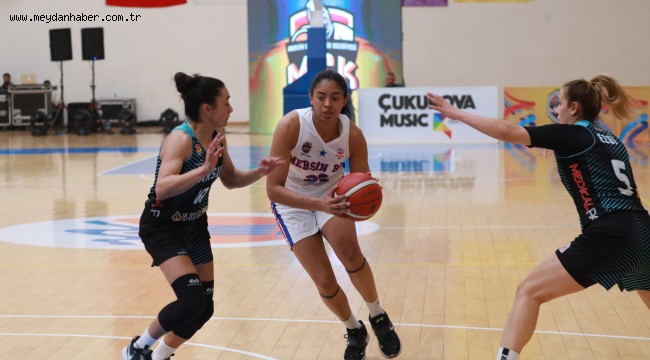 MSK KADIN BASKETBOL EKİBİ EVİNDE GALİP GELDİ