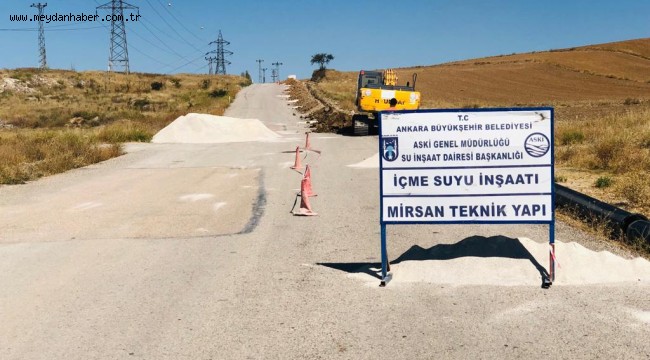  ORTAKÖY VE KUTLUDÜĞÜN ŞEBEKE SUYUNA KAVUŞTU