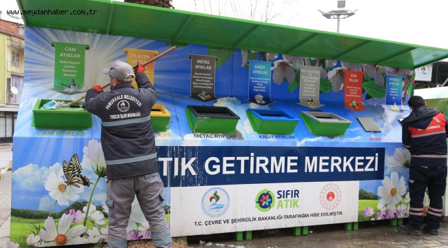 PAMUKKALE'DE ÖNCELİK TEMİZLİK