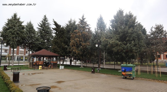 SOSYAL TESİSTE PEYZAJ ÇALIŞMASINA GEÇİLDİ