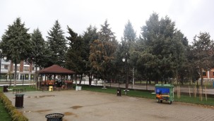 SOSYAL TESİSTE PEYZAJ ÇALIŞMASINA GEÇİLDİ