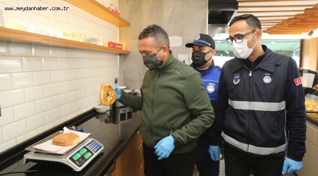 TOROSLAR ZABITASINDAN FIRINLARDA GRAMAJ VE FİYAT TARİFESİ DENETİMİ