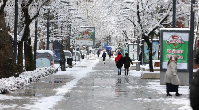 Yeni Yürüyüş Yolu kar altında bir başka güzel