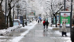 Yeni Yürüyüş Yolu kar altında bir başka güzel