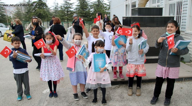 23 NİSAN ÖNCESİ ÇOCUKLARA ÇANKAYA'DAN HEDİYE 