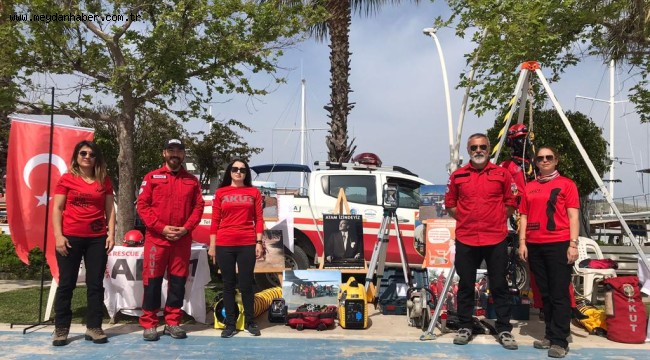 AKUT ve MAG'ın bilgilendirme stantları ilgi gördü