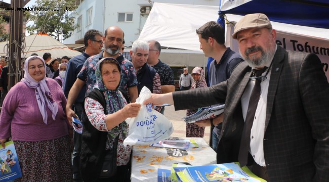 ATÇA'DA 20 BİN ADET YEREL FİDE DAĞITILD