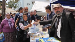 ATÇA'DA 20 BİN ADET YEREL FİDE DAĞITILD