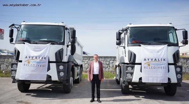 AYVALIK BELEDİYESİ'NDEN ARAÇ FİLOSUNA DEV YATIRIM