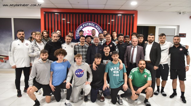 Başkan Aşgın'dan Çorum FK'ya büyük destek