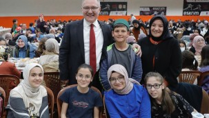 BAŞKAN BİLGİN 'MUHABBET SOFRASI'NDA ÖĞRENCİ VE VELİLERLE BULUŞTU…