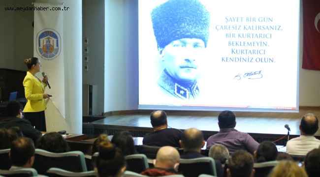 BAŞKAN CERİTOĞLU SENGEL'DEN FAALİYET RAPORU SUNUMU