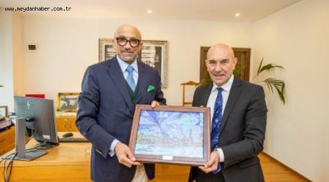 Başkan Soyer Venezuela Büyükelçisi'ni ağırladı