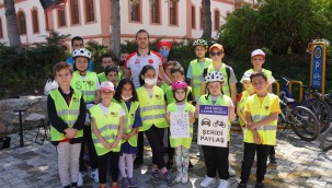 BİSİKLET KULLANICILARINA BİSİKLET BAKIMI  VE TEMEL BİSİKLET KÜLTÜRÜ ANLATILDI