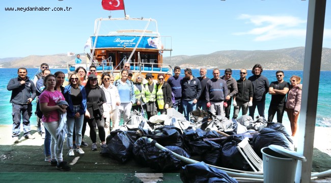 BODRUM'DA BAHAR TEMİZLİĞİ SÜRÜYOR