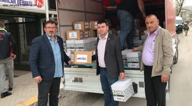 Büyükşehirden muhtarlara kırtasiye malzemesi  