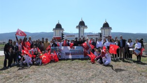 CUMHURBAŞKANILIĞI BİSİKLET TURU KINIK'TA COŞKUYLA KARŞILANDI