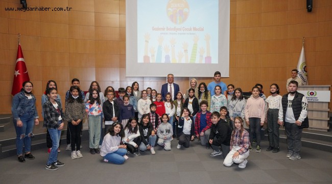 Gaziemir Belediyesi Çocuk Meclisi yola çıktı