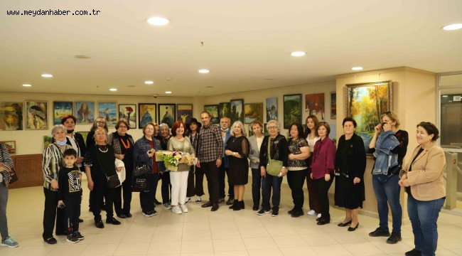 Grup 10 Atölye" resim sergisi Kartal Belediyesi'nde açıldı