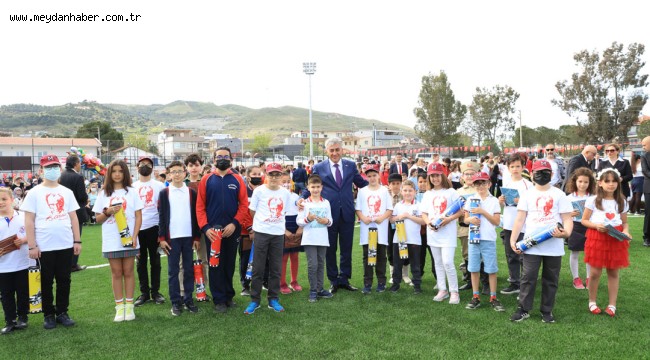 Güzelbahçe'de 23 Nisan Coşkusu