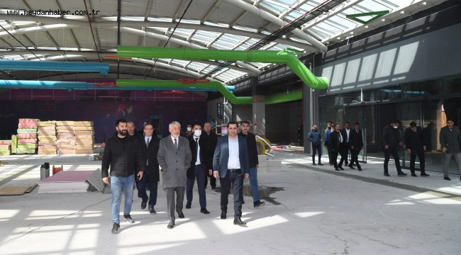 Isparta Meydan AVM açılış için gün sayıyor
