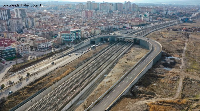 İSTASYON CADDESİ ALTERNATİF BULVARI TAMAMLANIYOR