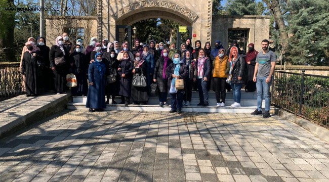 Kartal Belediyesi'nden cami ve türbe gezilerine vatandaşlardan yoğun ilgi