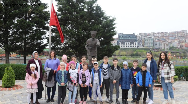   Kartal Belediyesi'nden Misafir Çocuklara Şehir Turu