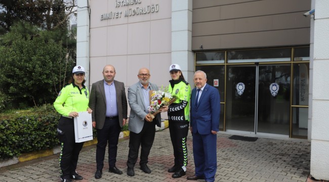 Kartal Belediyesi'nden Polis Haftası Nedeniyle Polis Teşkilatına Ziyaret
