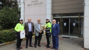 Kartal Belediyesi'nden Polis Haftası Nedeniyle Polis Teşkilatına Ziyaret