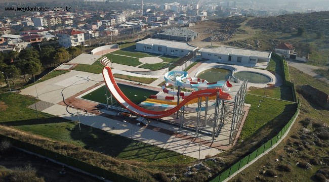 KINIK'TA  AQUAPARK HİZMETE AÇILIYOR