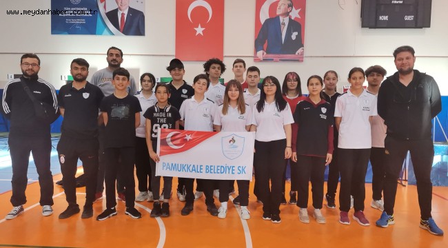 PAMUKKALE BELEDİYESPORLU DARTÇILAR MİLLİ TAKIM VİZESİNİ ALDI