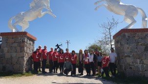 TURBELDAK Türkmen Şelalesinde Yürüyüşünü Gerçekleştirdi