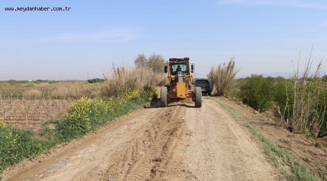 Turgutlu Belediyesi Arazi Yollarını Konfora Kavuşturdu
