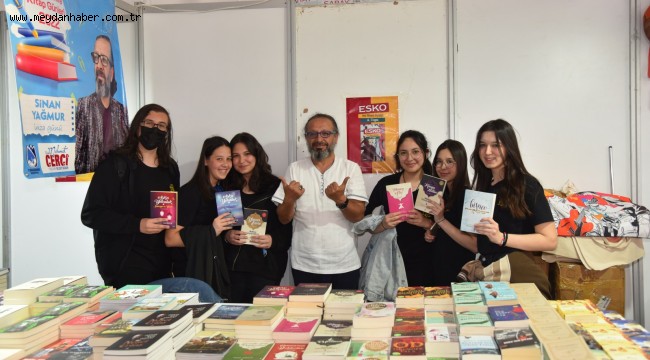 YAZAR YAĞMUR KİTAPSEVERLERLE BULUŞTU