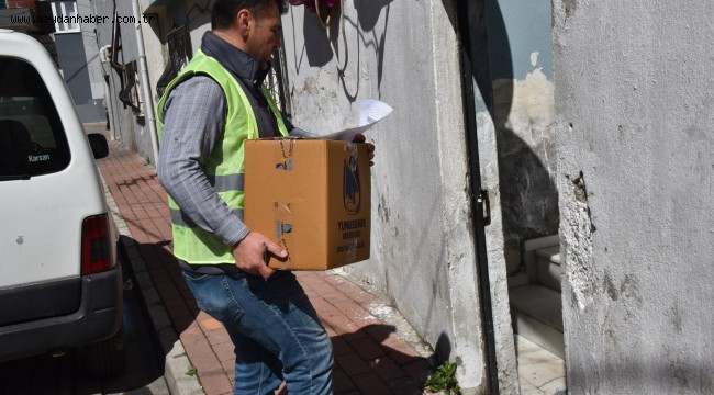 YUNUSEMRE RAMAZAN'DA İHTİYAÇ SAHİPLERİNE DESTEK OLUYOR  