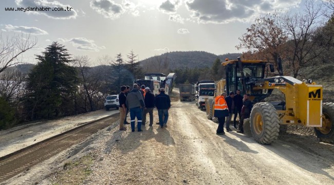 ABB EYMİR GÖLÜ'NÜN ASFALTINI YENİLEDİ